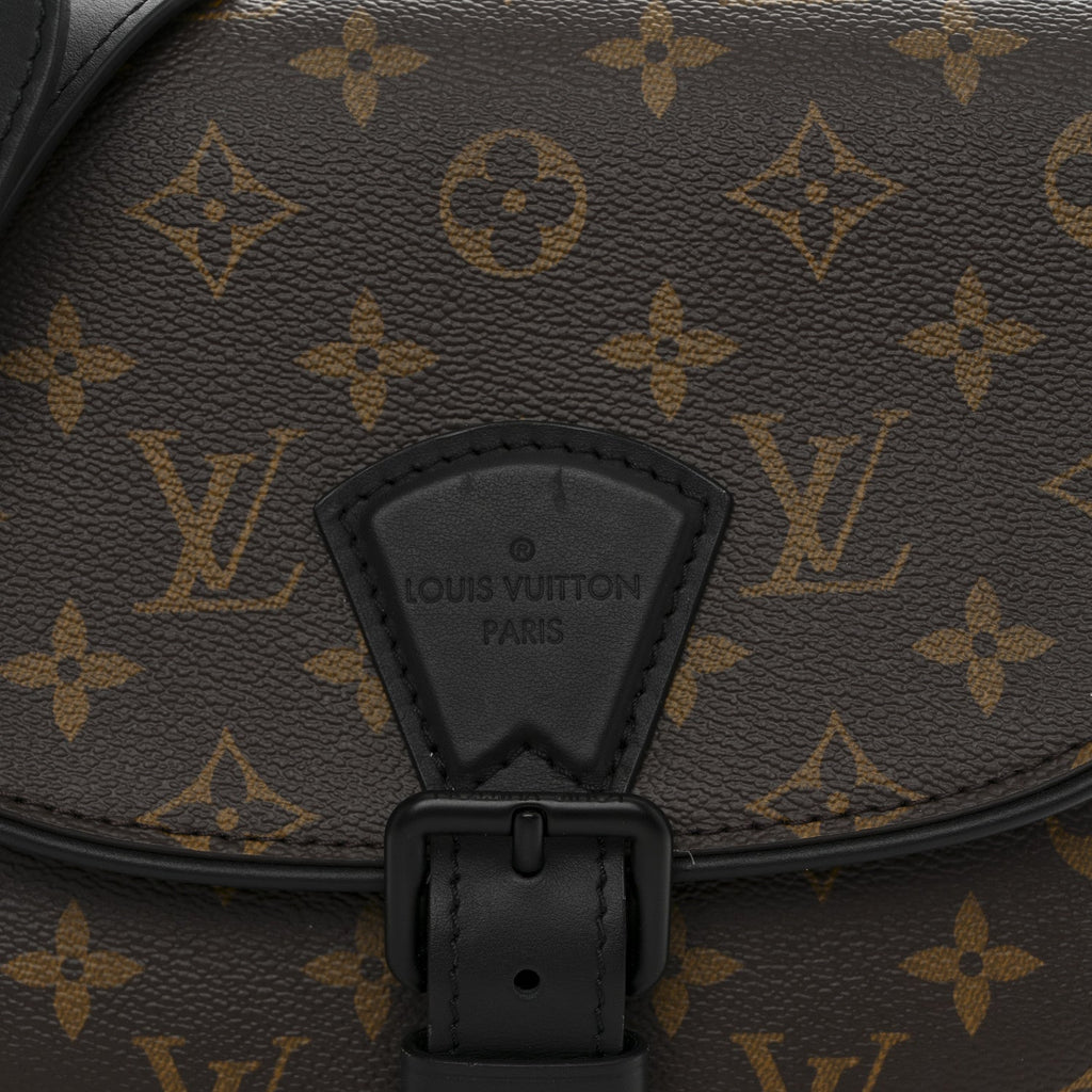 Louis Vuitton Monogram Macassar Montsouris Messenger PM