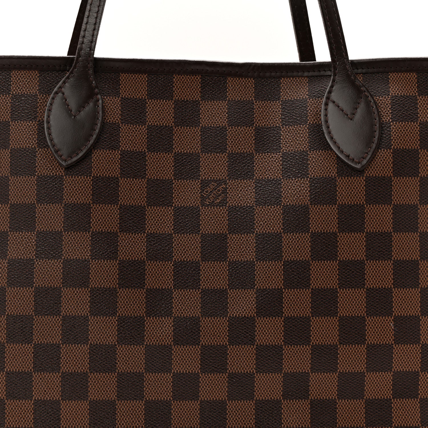 Louis Vuitton Damier Ebene Neo Neverfull MM Rose Ballerine