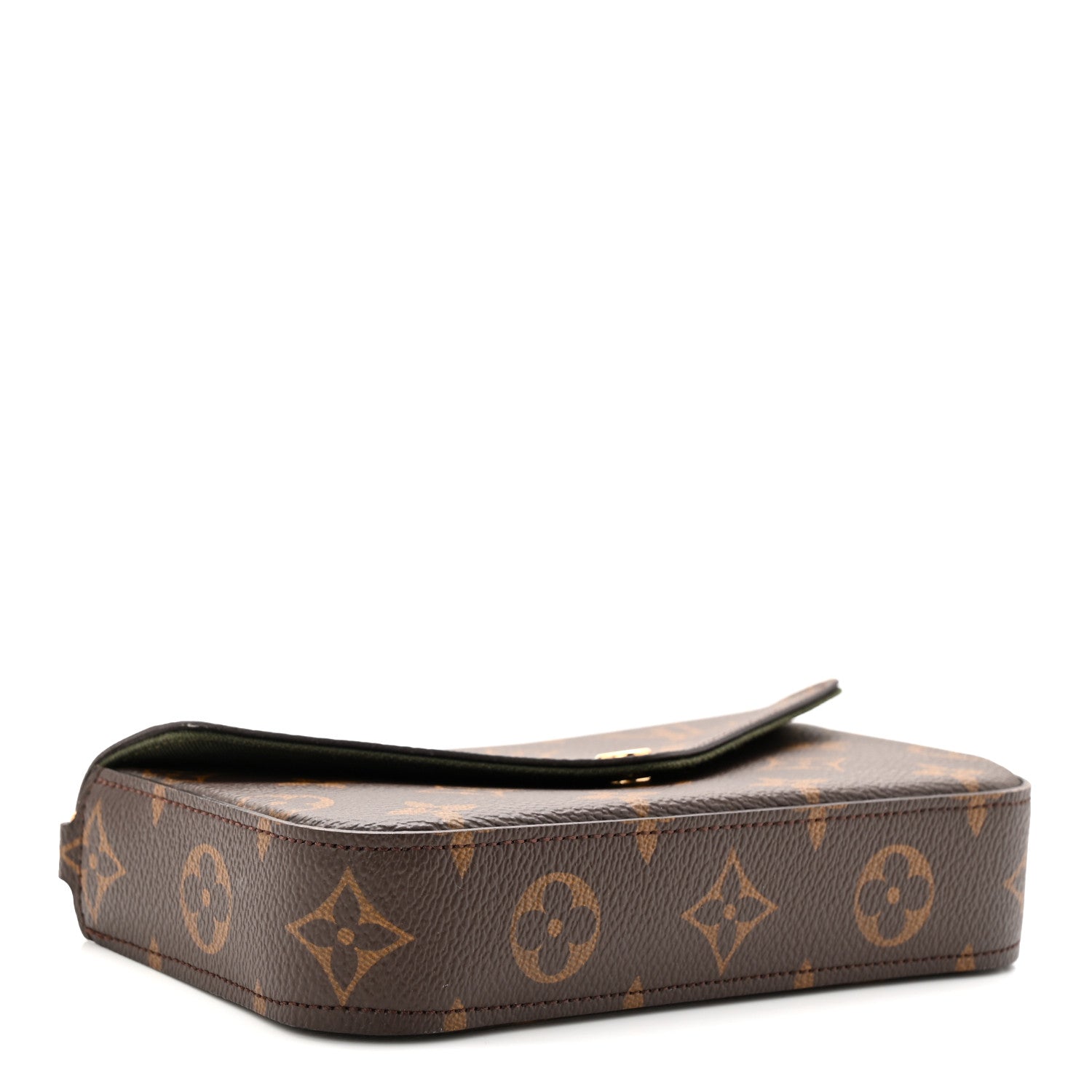 Louis Vuitton Monogram Felicie Strap & Go Kaki