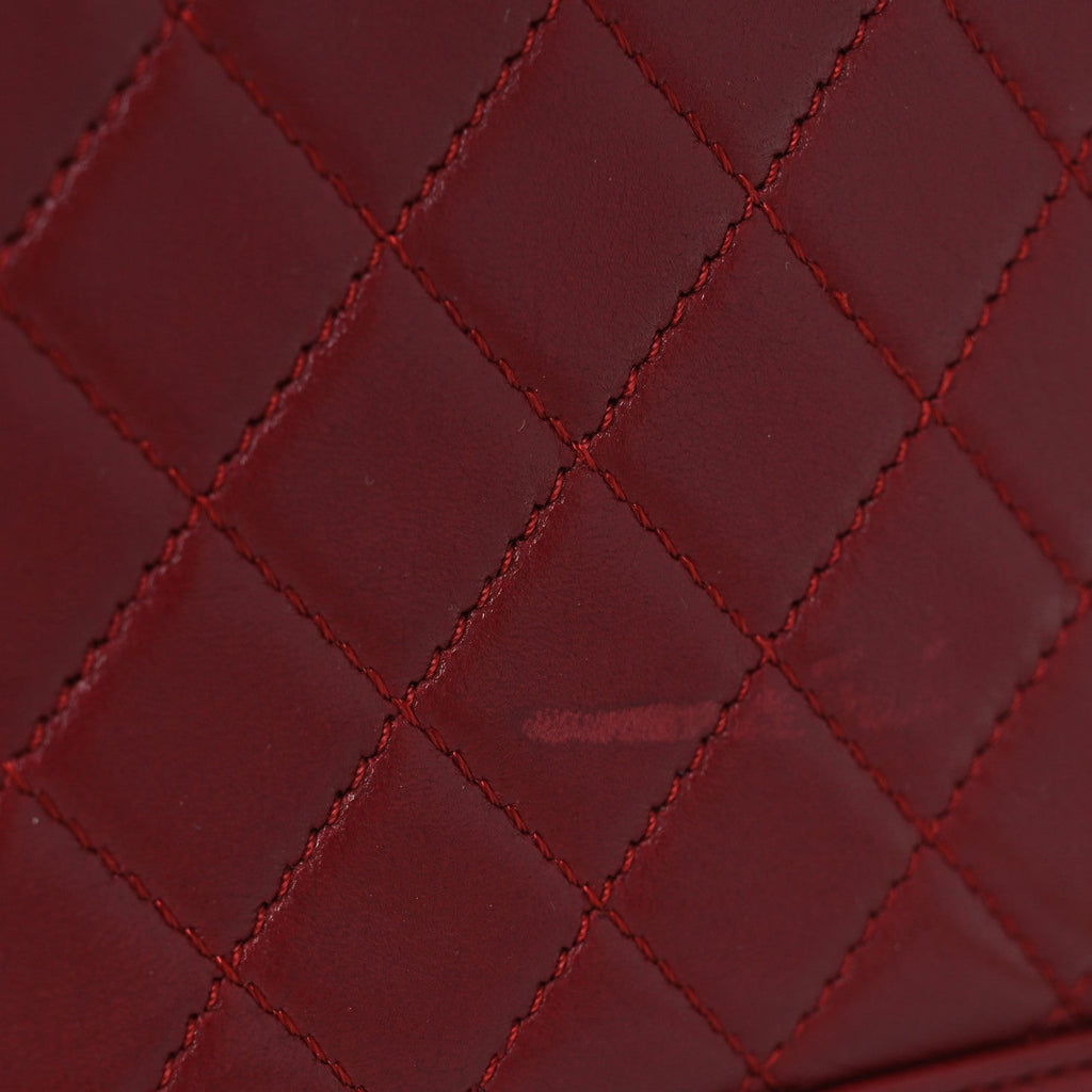 Chanel Lambskin Quilted New Medium Boy Flap Red