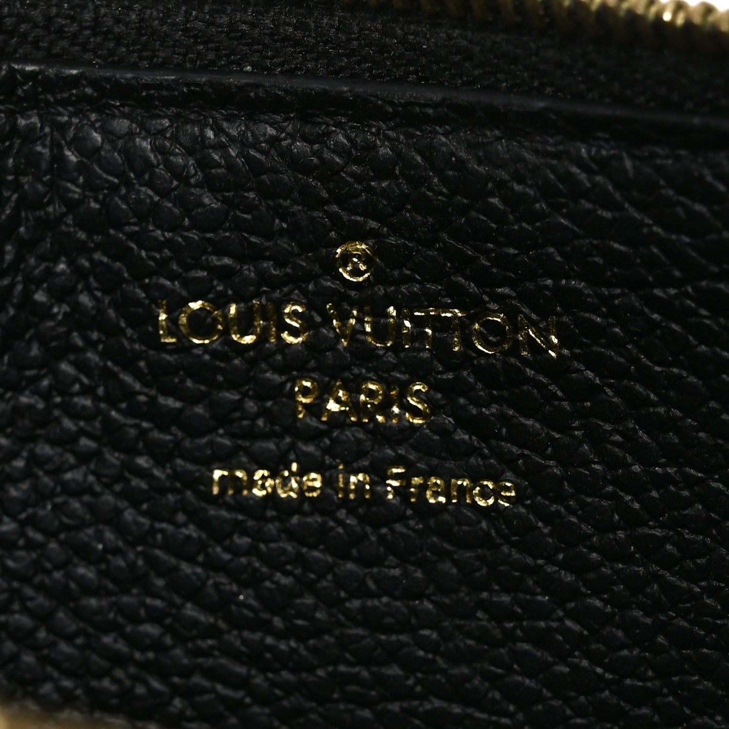 Louis Vuitton Empreinte Recto Verso Card Holder Black