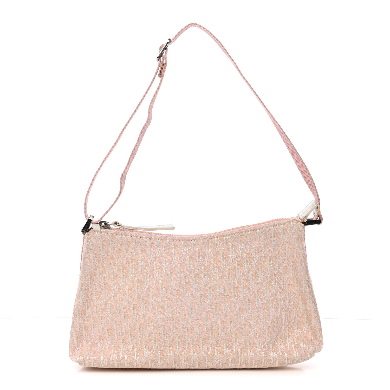 Christian Dior Monogram Shoulder Bag Pochette Pink