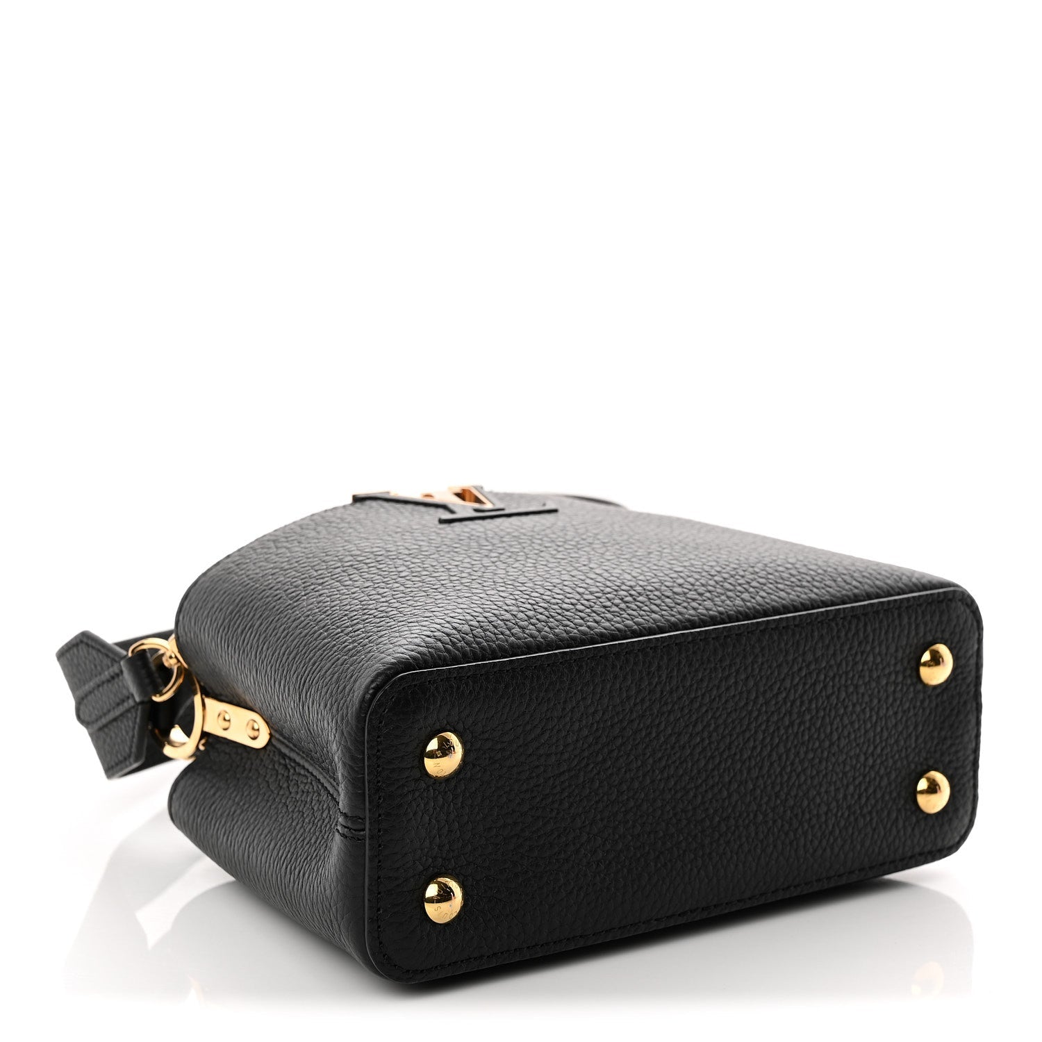 Louis Vuitton Taurillon Mini Capucines Black