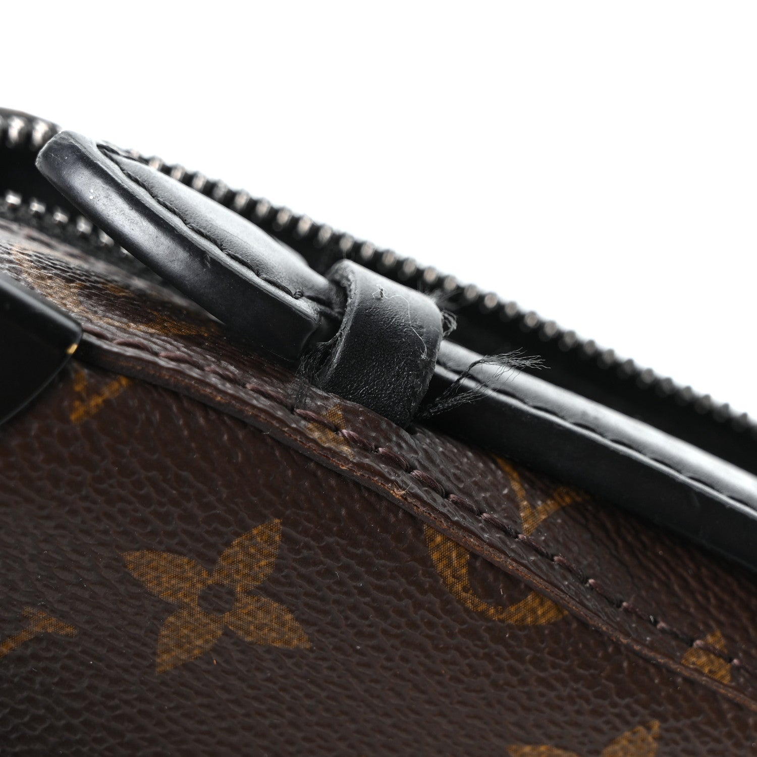 Louis Vuitton Monogram Macassar Handle Soft Trunk Black