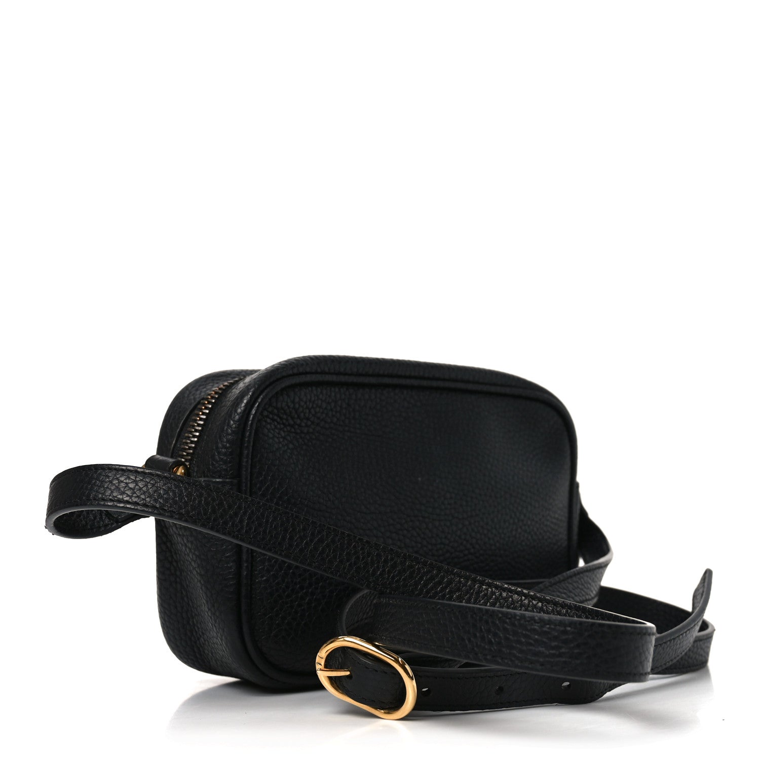 Gucci Pebbled Calfskin Small Soho Disco Bag Black