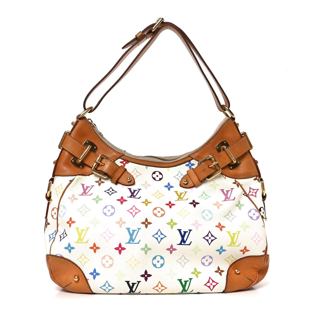 Louis Vuitton Monogram Multicolor Greta White