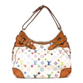 Louis Vuitton Monogram Multicolor Greta White