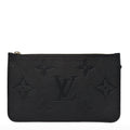Louis Vuitton Empreinte Monogram Giant Neverfull MM Pochette Black