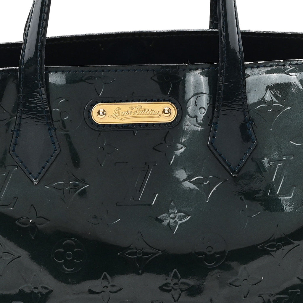 Louis Vuitton Vernis Wilshire PM Blue Nuit