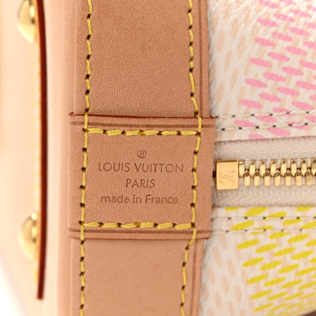 Louis Vuitton Damierlicious Alma BB Rose Peach