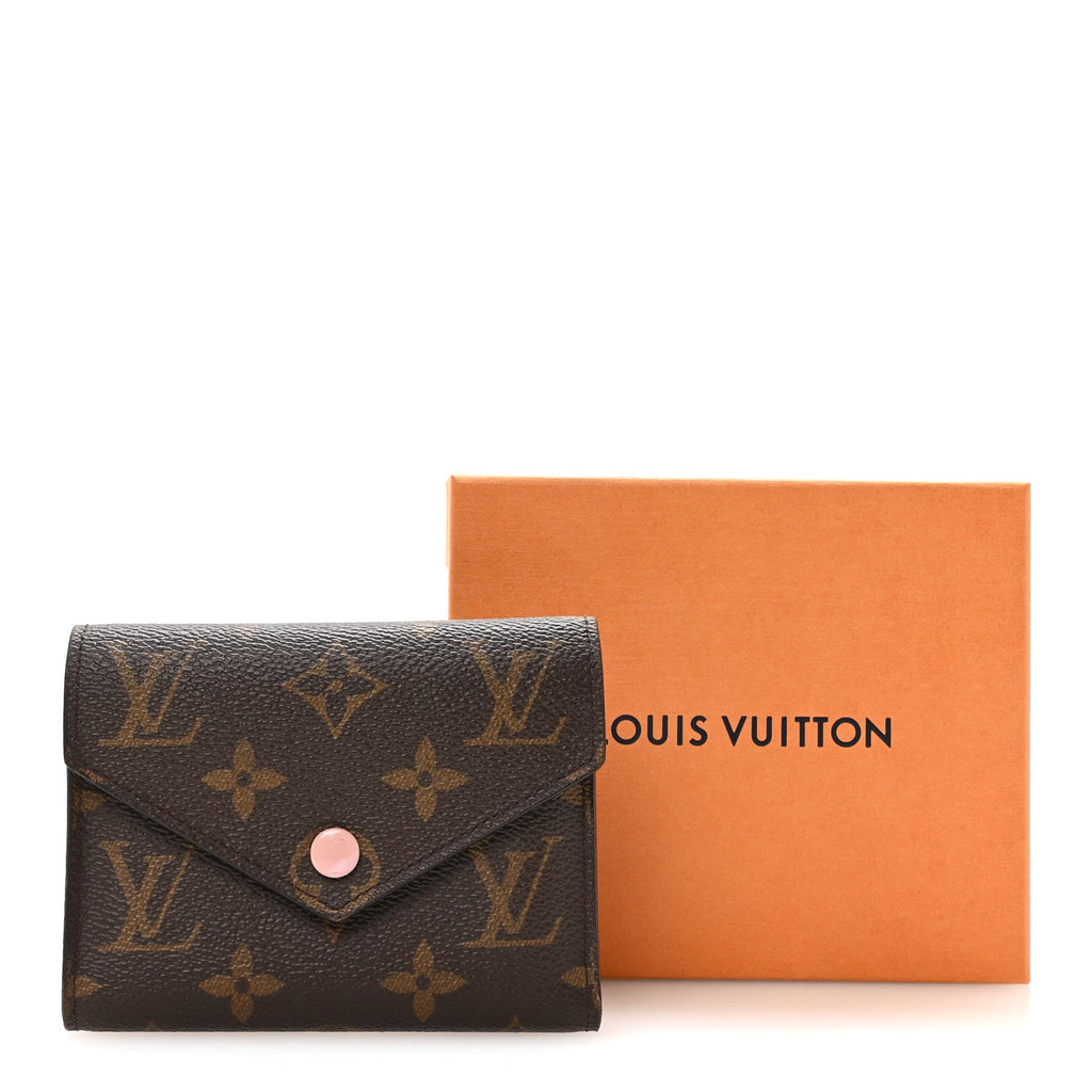 Louis Vuitton Monogram Victorine Wallet Rose Ballerine