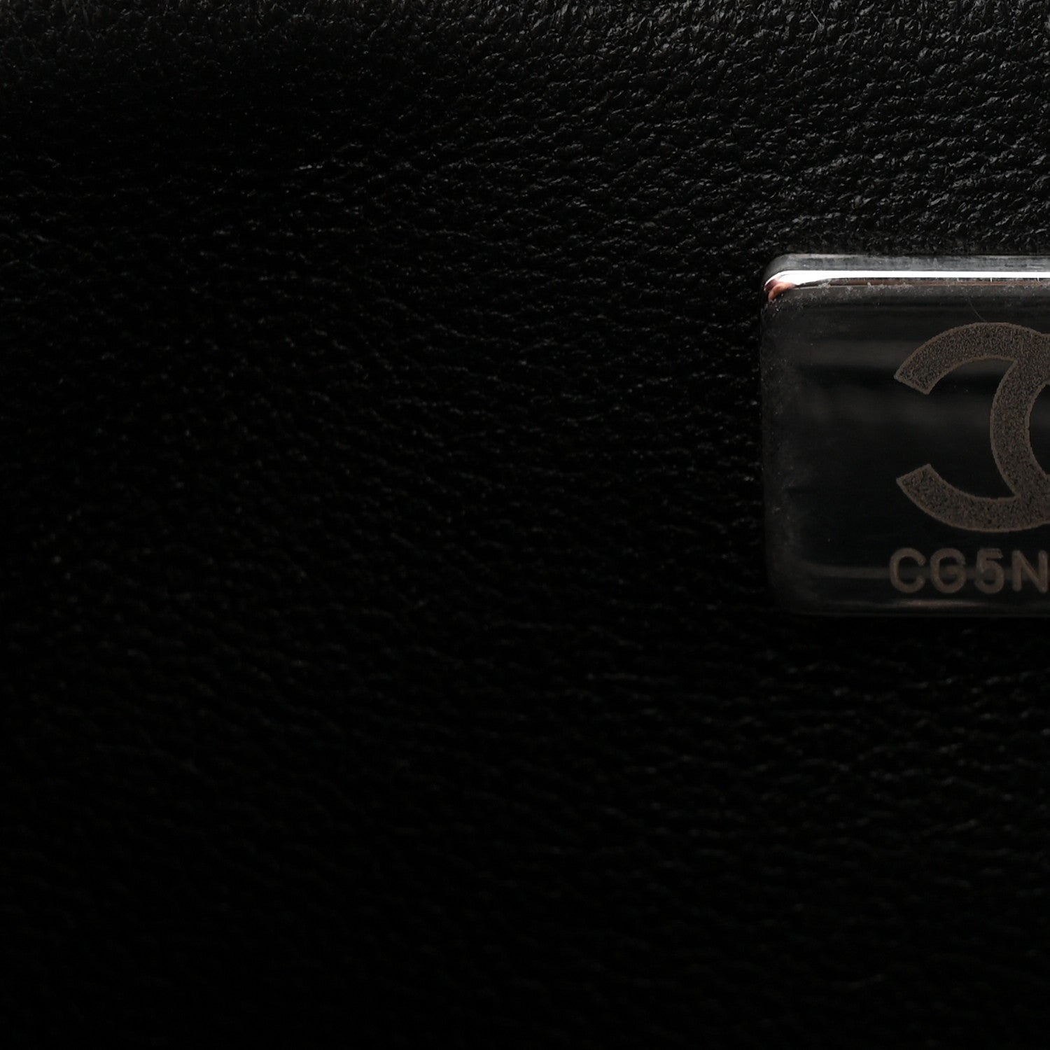 Chanel Lambskin Quilted Mini Rectangular Flap Black