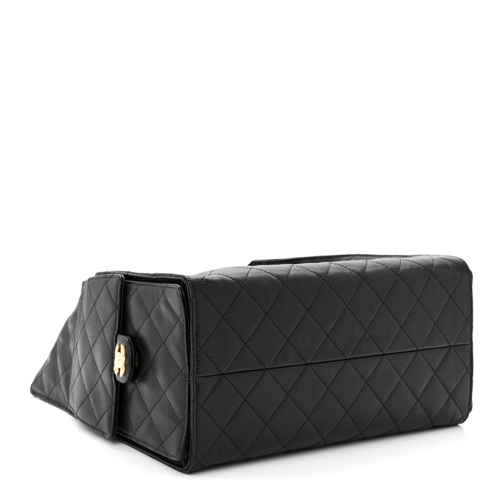Chanel Caviar Quilted Medium Chanel 25 Handbag Black