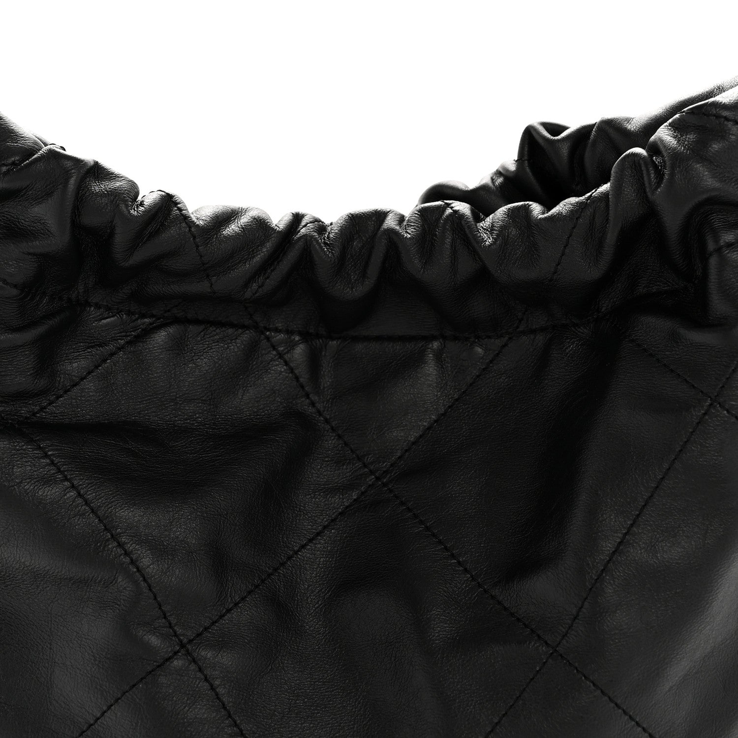 Chanel Shiny Calfskin Quilted Small Chanel 22 Black