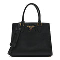 Prada Saffiano Soft Calfskin Large Tote Black