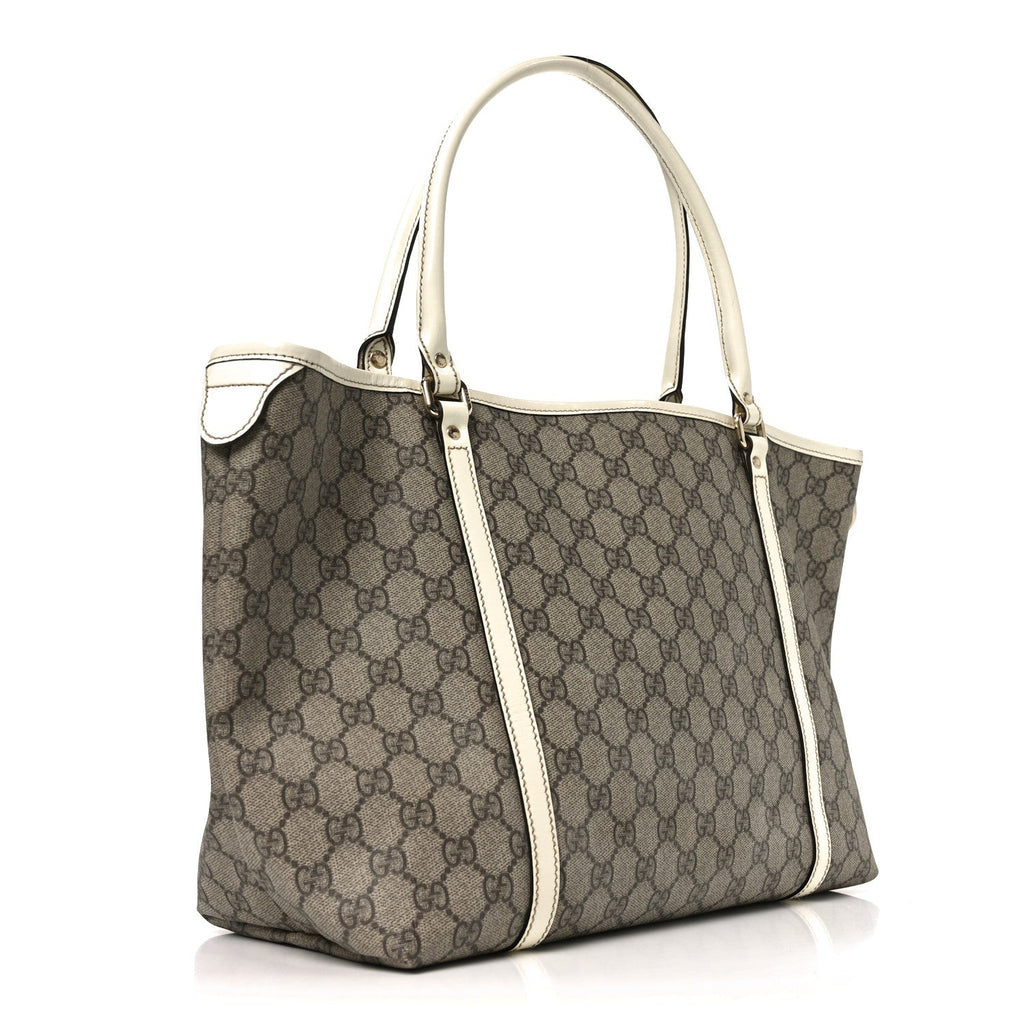 Gucci GG Plus Monogram Medium Joy Tote Off White