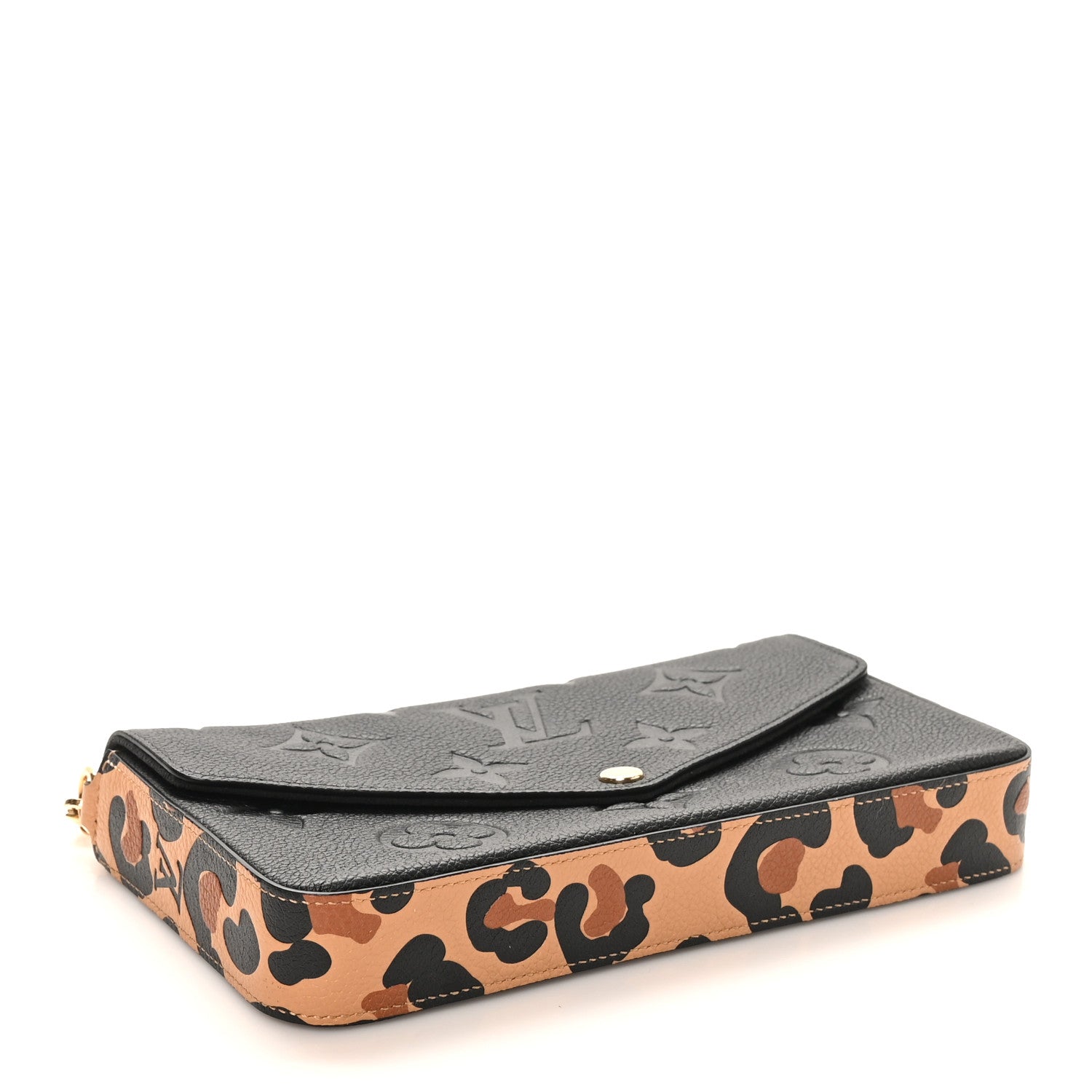 Louis Vuitton Empreinte Monogram Giant Wild At Heart Felicie Pochette Black