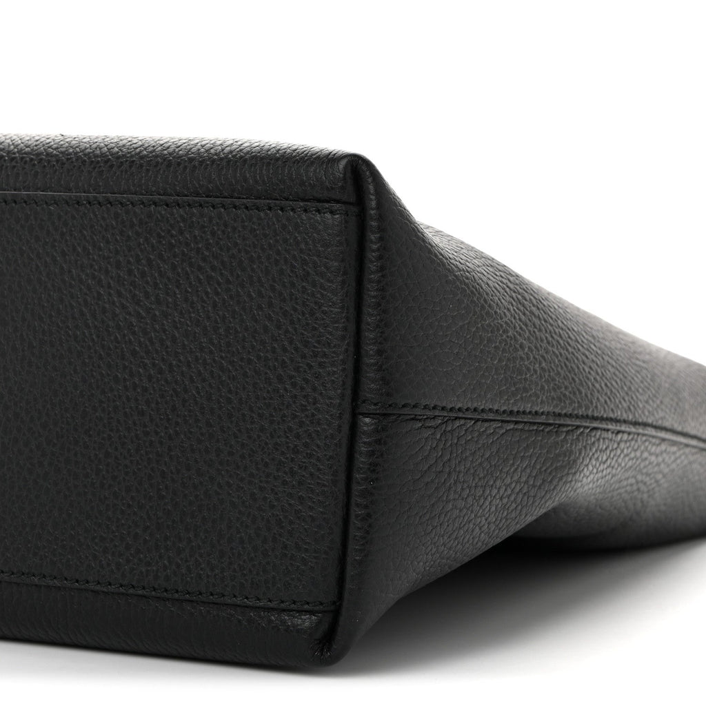 Gucci Dollar Calfskin GG Hobo Black