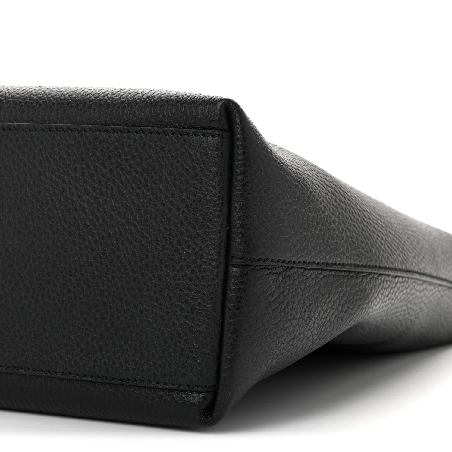 Gucci Dollar Calfskin GG Hobo Black