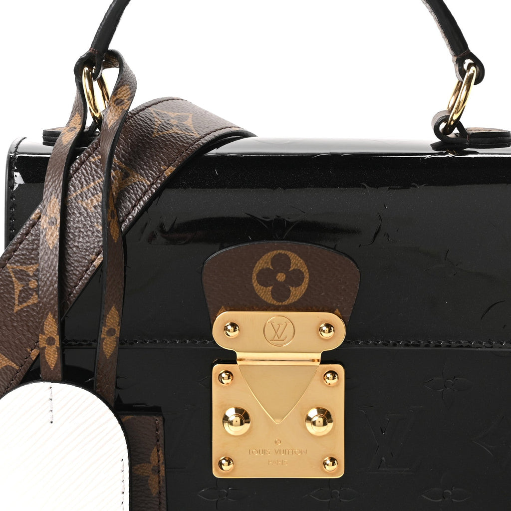 Louis Vuitton Vernis Epi Monogram Spring Street Black