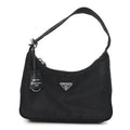 Prada Tessuto Nylon Mini Re-Edition 2000 Bag Black