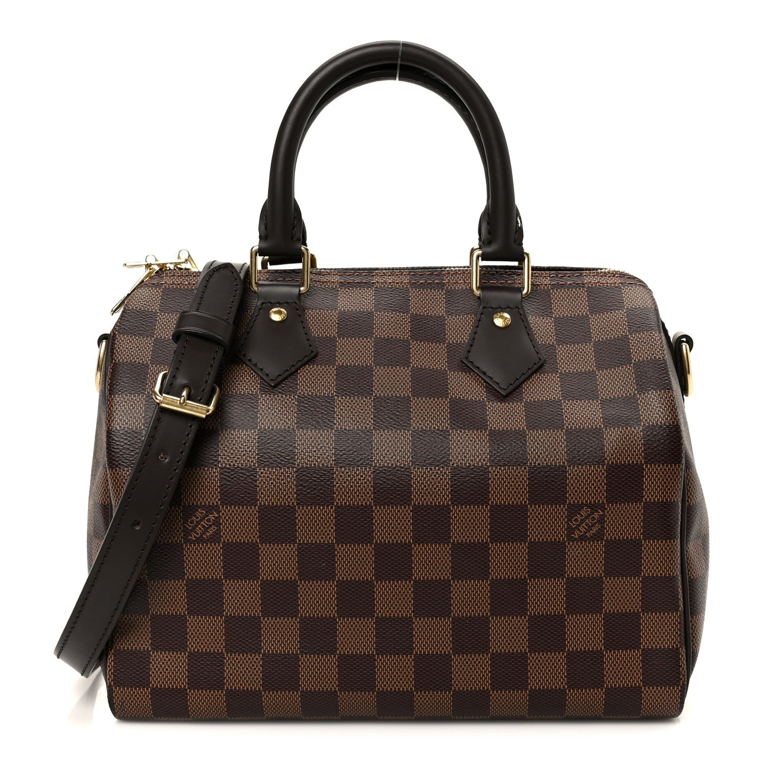 Louis Vuitton Damier Ebene Speedy Bandouliere 25