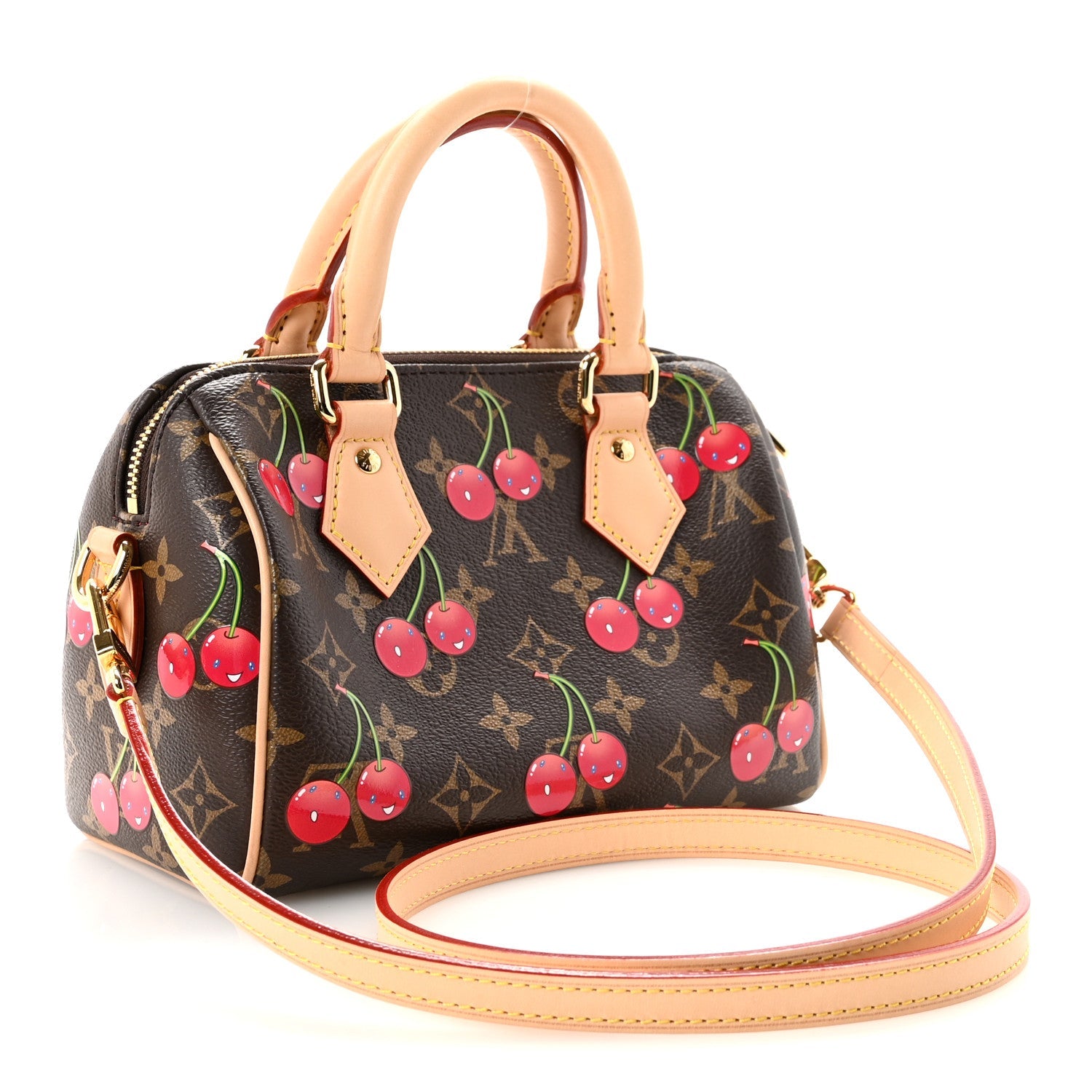 Louis Vuitton LV X TM Monogram Cerises Speedy Bandouliere 20