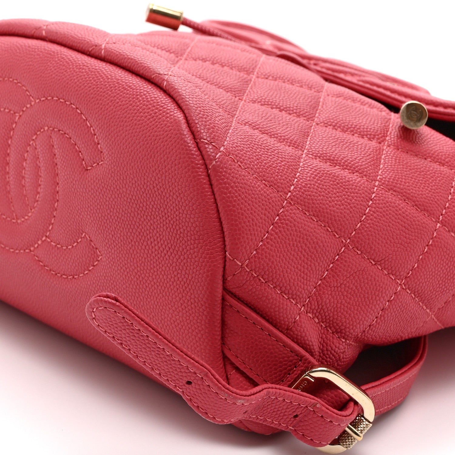 Chanel Caviar Quilted Small Filigree Backpack Pink