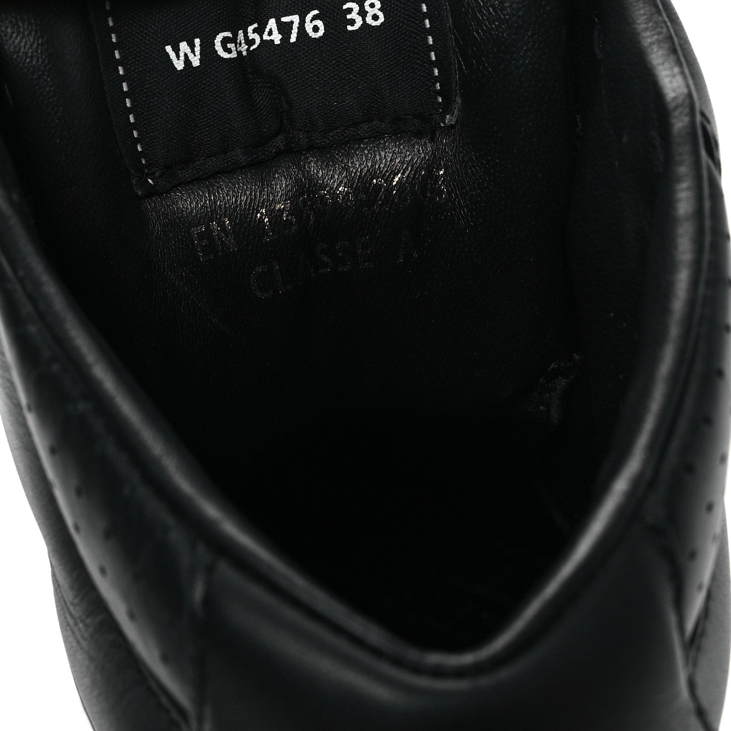 Calfskin Womens Roller Skates 38 Black