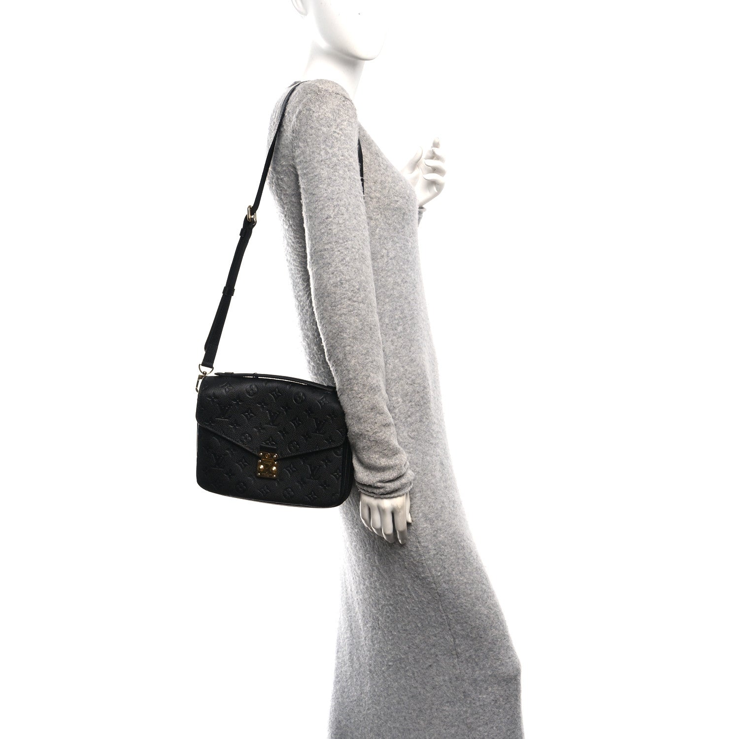 Louis Vuitton Empreinte Pochette Metis Black