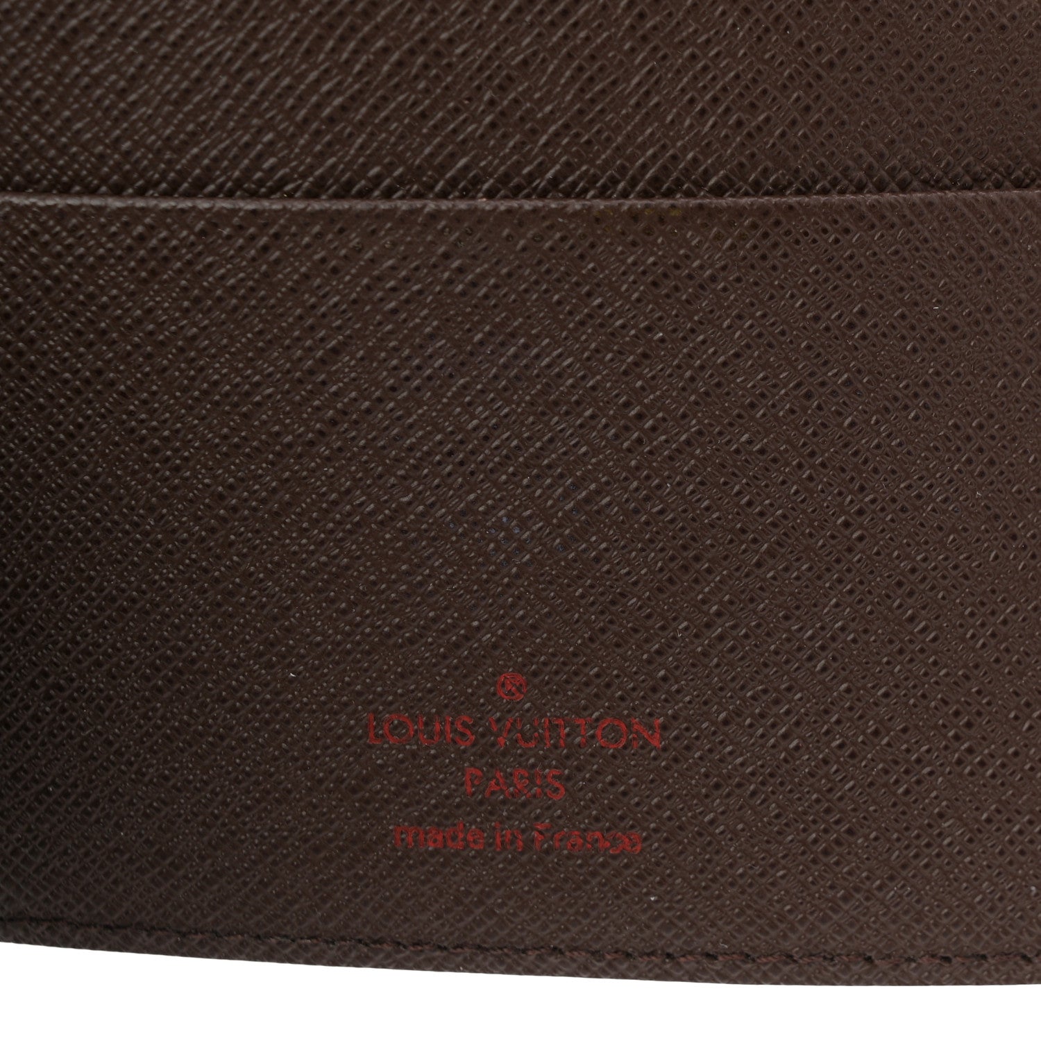 Louis Vuitton Damier Ebene Medium Ring Agenda Cover