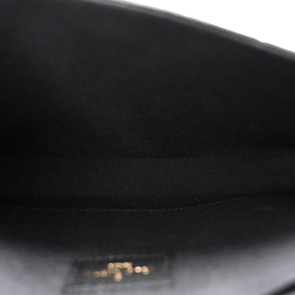 Louis Vuitton Empreinte Pochette Felicie Chain Wallet Black