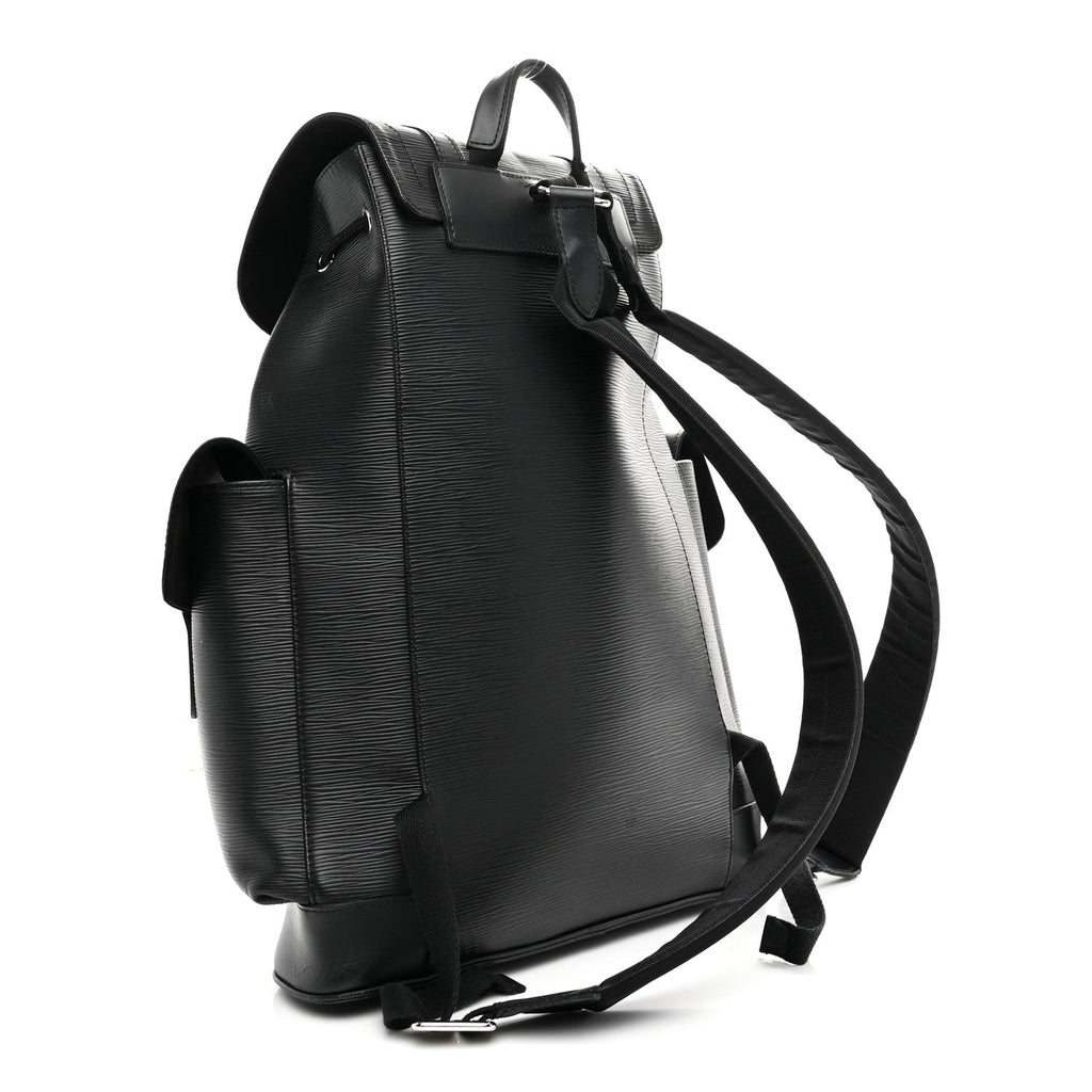 Louis Vuitton Epi Christopher Backpack PM Black