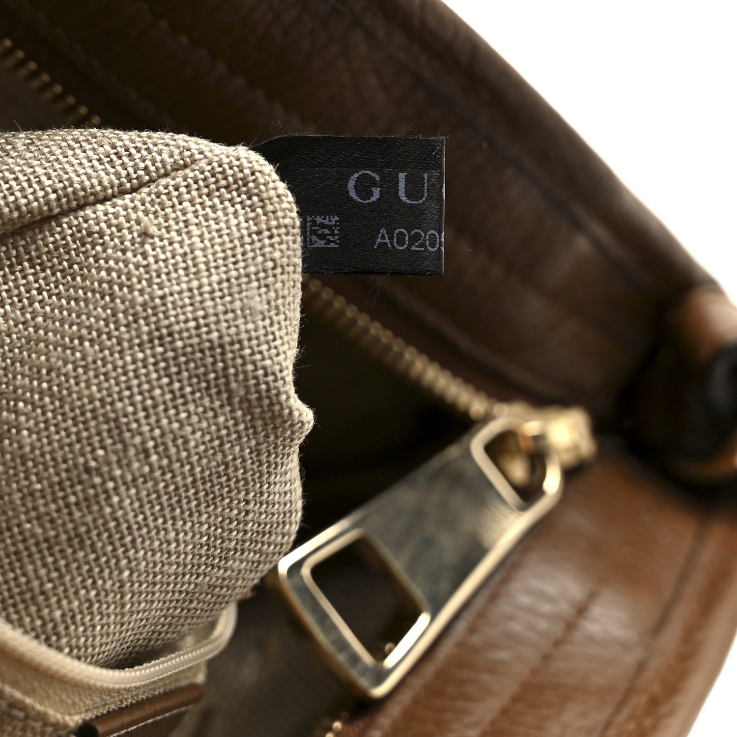 Gucci Monogram Small Bree Tote Beige Tabacco