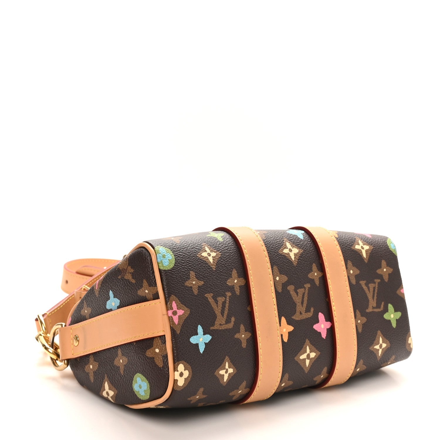 Louis Vuitton Monogram Craggy Keepall Bandouliere 25 Chocolate