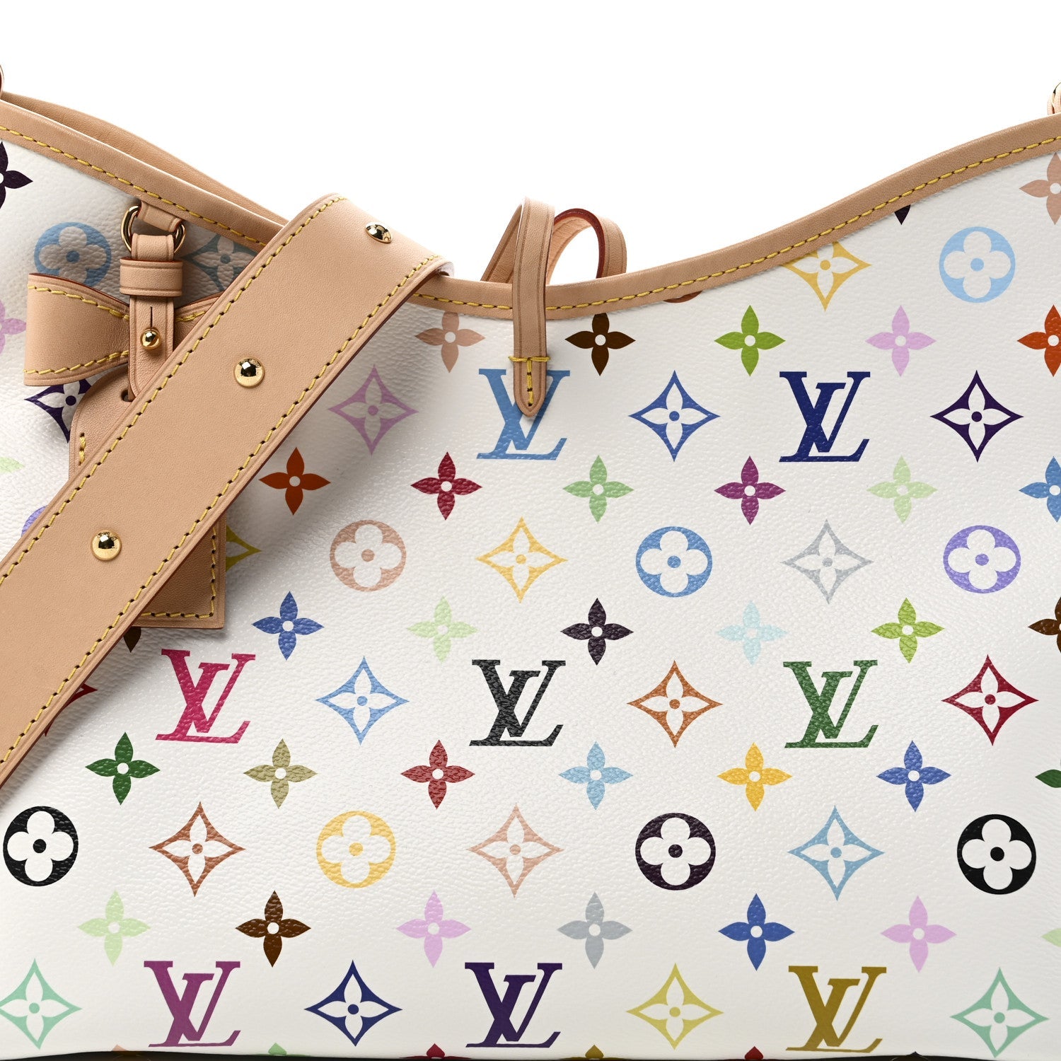 Louis Vuitton LV X TM Monogram Multicolor CarryAll PM White