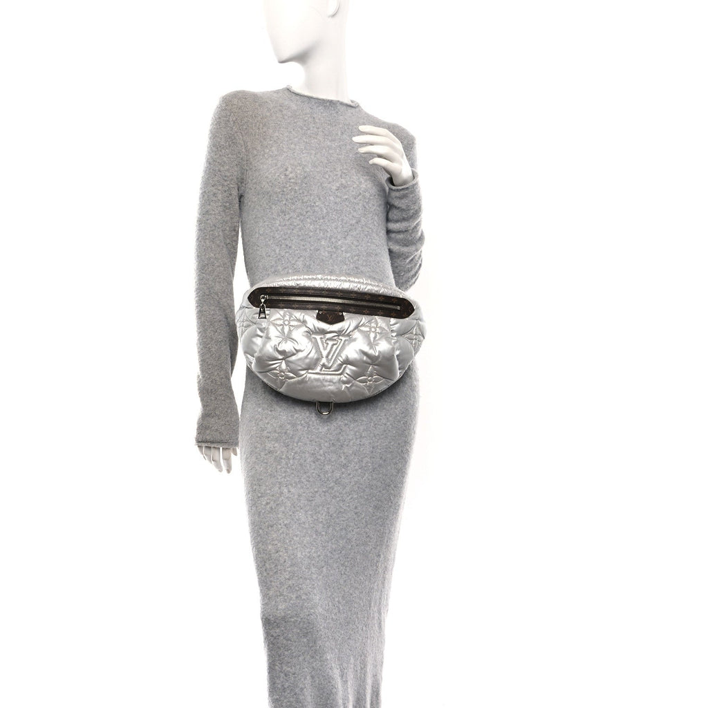 Louis Vuitton Econyl Monogram Pillow BumBag Silver