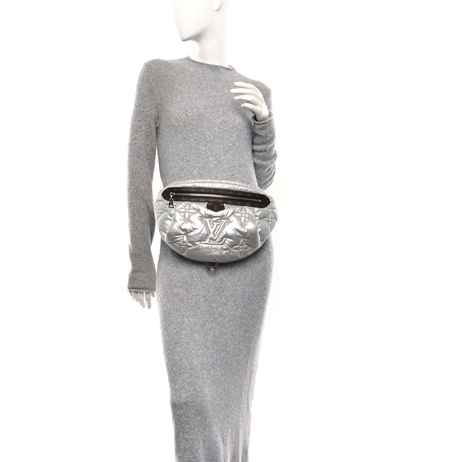 Louis Vuitton Econyl Monogram Pillow BumBag Silver