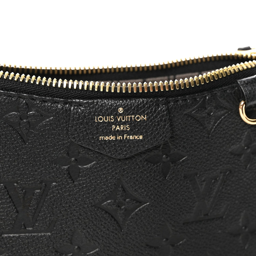 Louis Vuitton Empreinte Easy Pouch On Strap Black