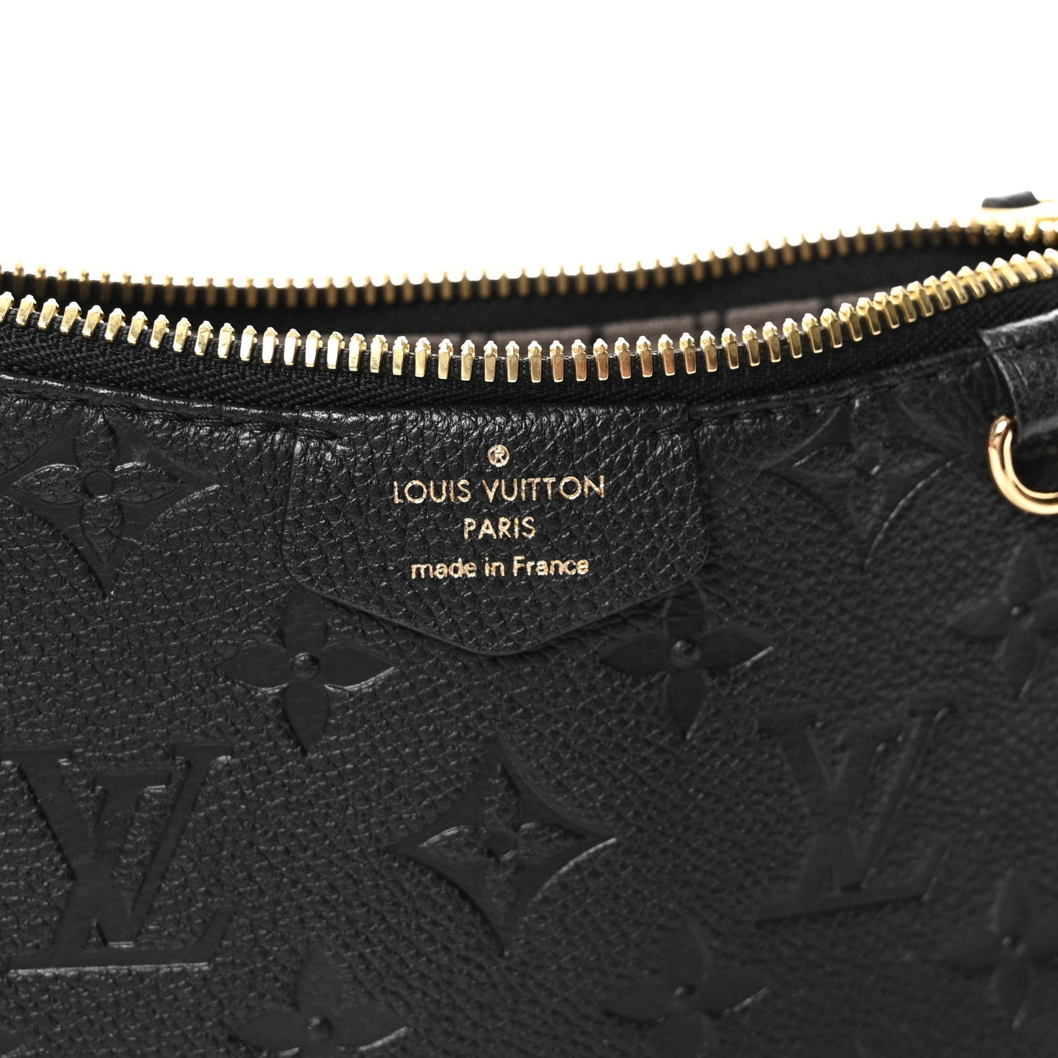 Louis Vuitton Empreinte Easy Pouch On Strap Black