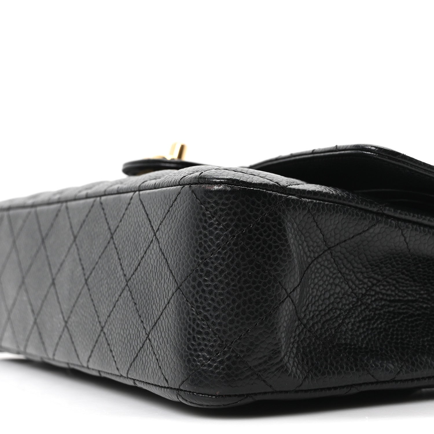 Chanel Caviar Quilted Medium Double Flap Black