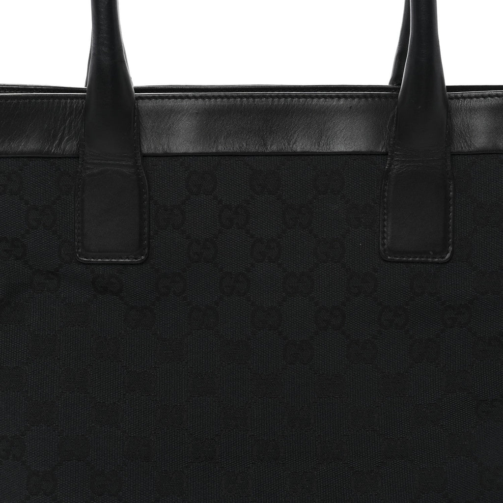 Gucci Monogram Tote Black