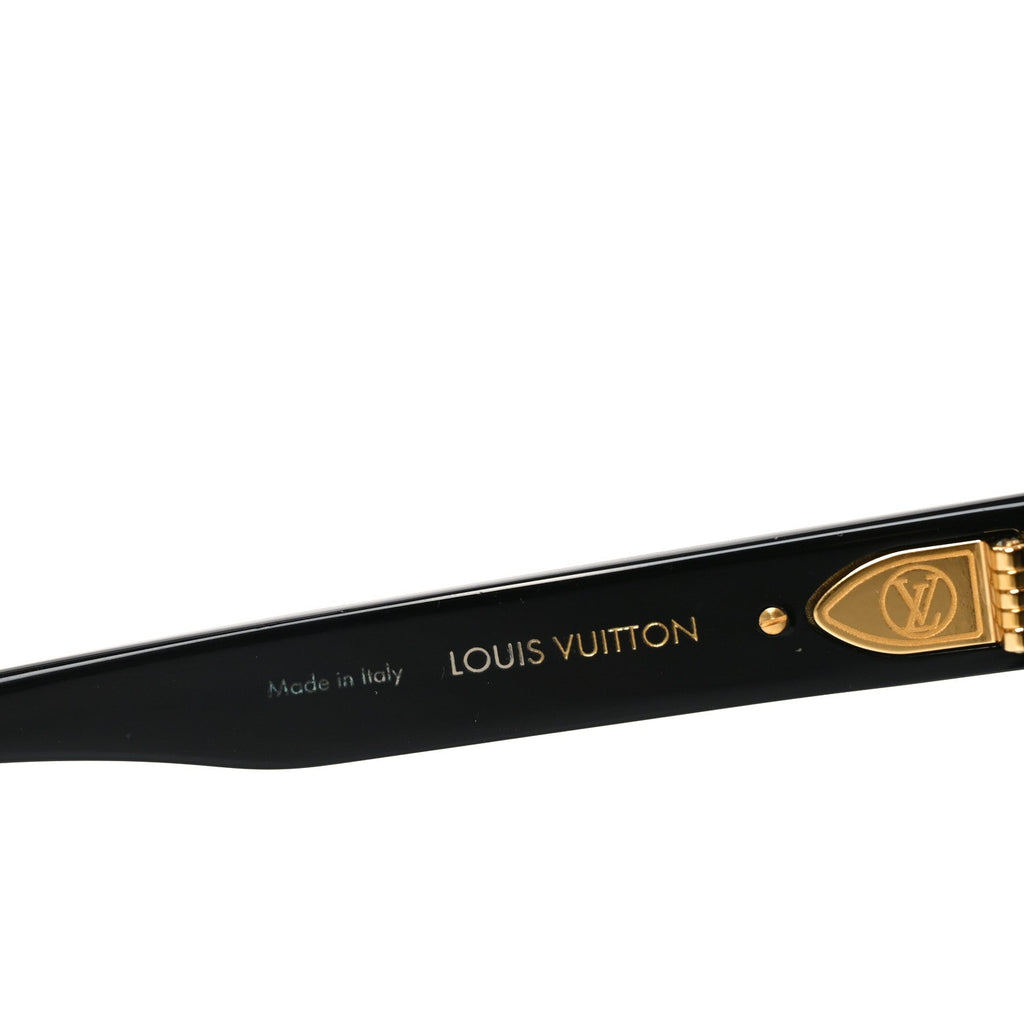Louis Vuitton Acetate My Monogram Square Sunglasses Z1523E Black