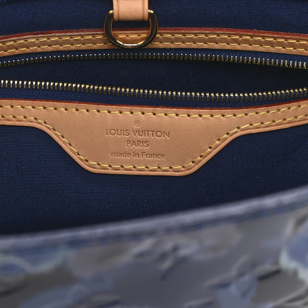 Louis Vuitton Vernis Ikat Catalina BB Grand Blue