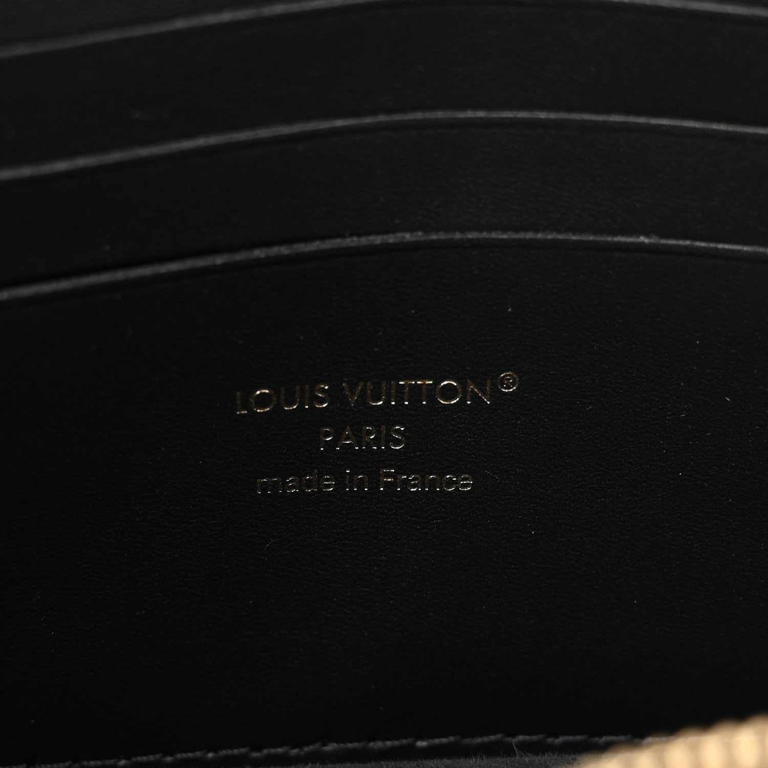 Louis Vuitton Reverse Monogram Dauphine Chain Wallet