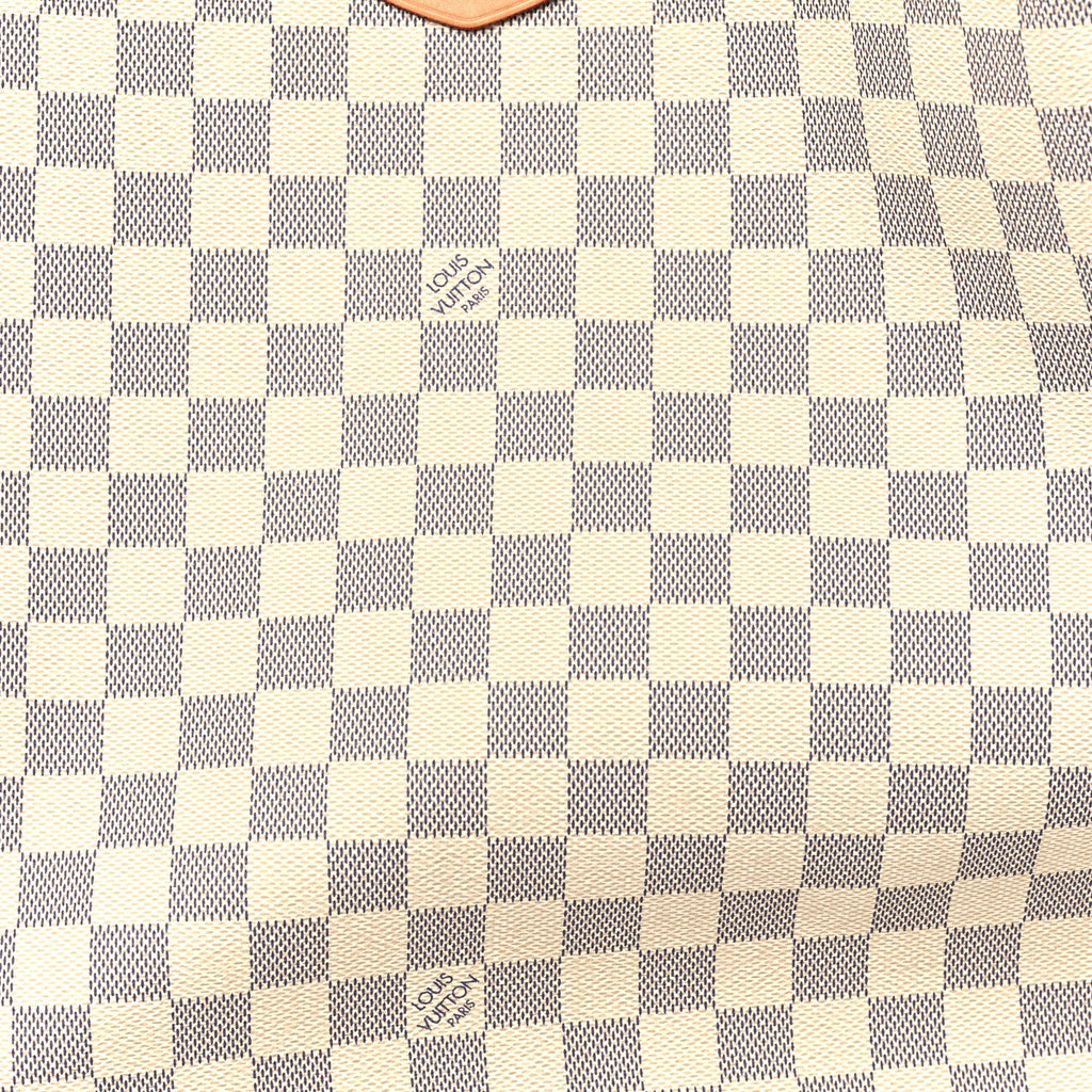 Louis Vuitton Damier Azur Graceful MM Rose Ballerine