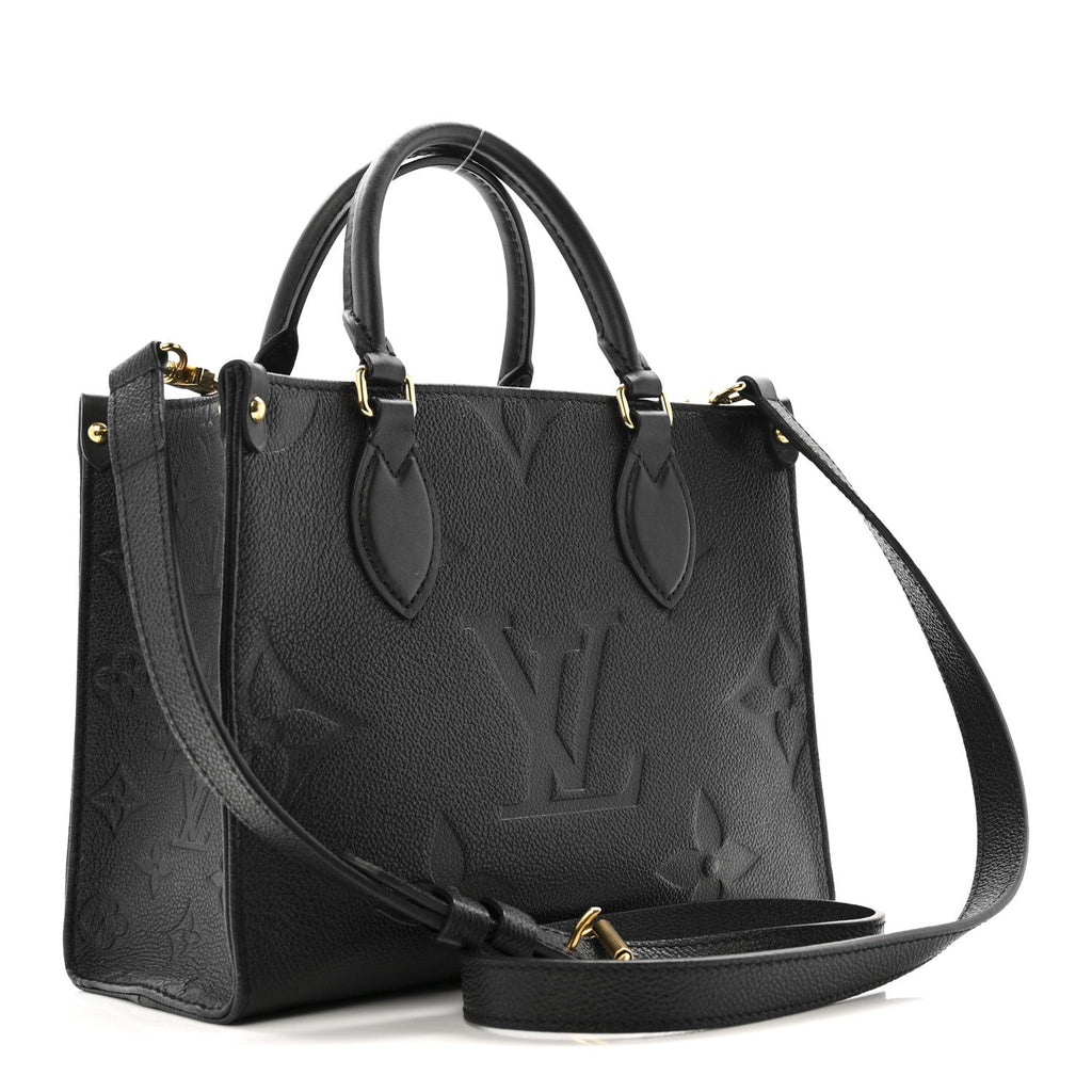 Louis Vuitton Empreinte Monogram Giant Onthego PM Black