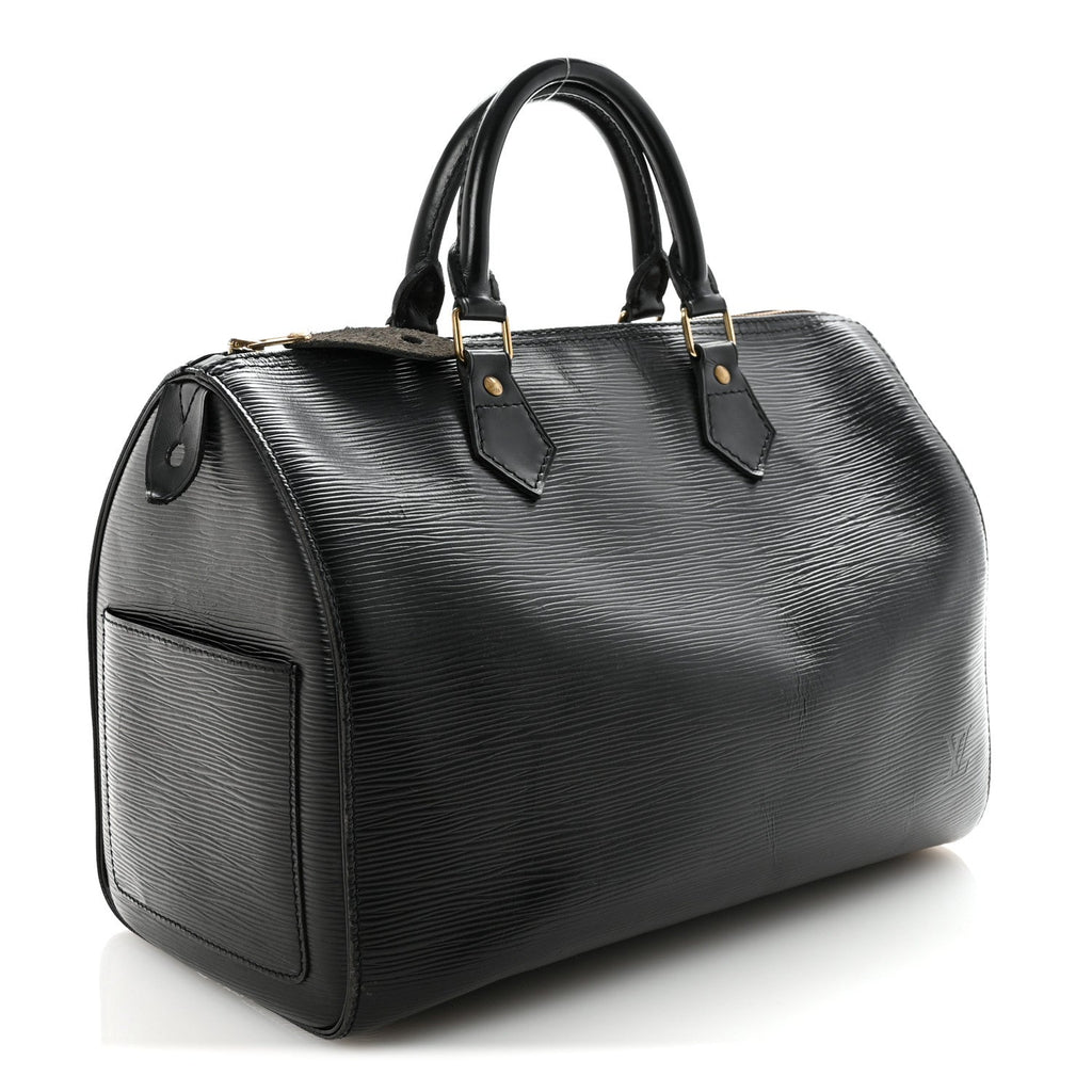 Louis Vuitton Epi Speedy 30 Black