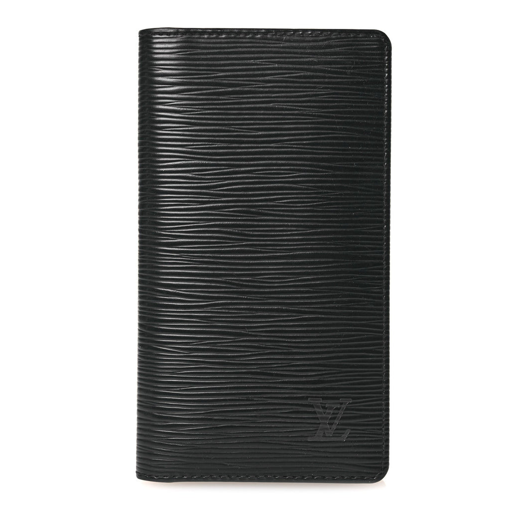 Louis Vuitton Epi Pocket Agenda Cover Black