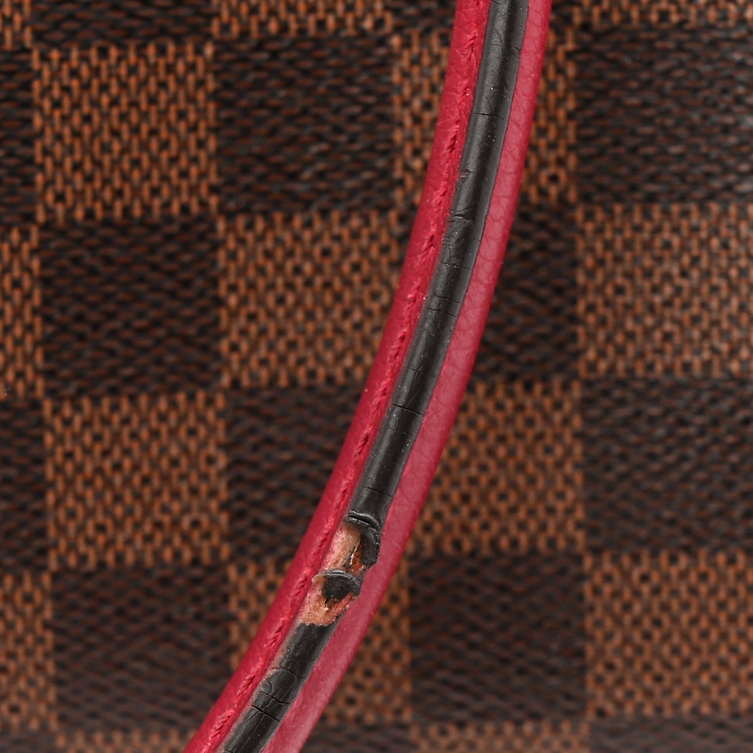 Louis Vuitton Damier Ebene LV Riverside Lie De Vin
